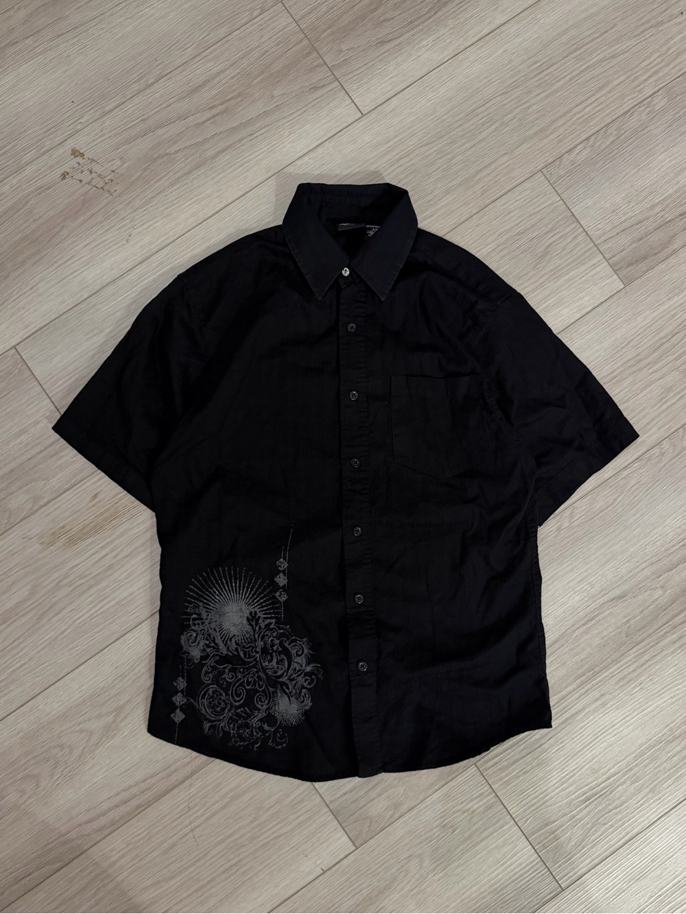 Vintage Y2K button up Polo Shirt
